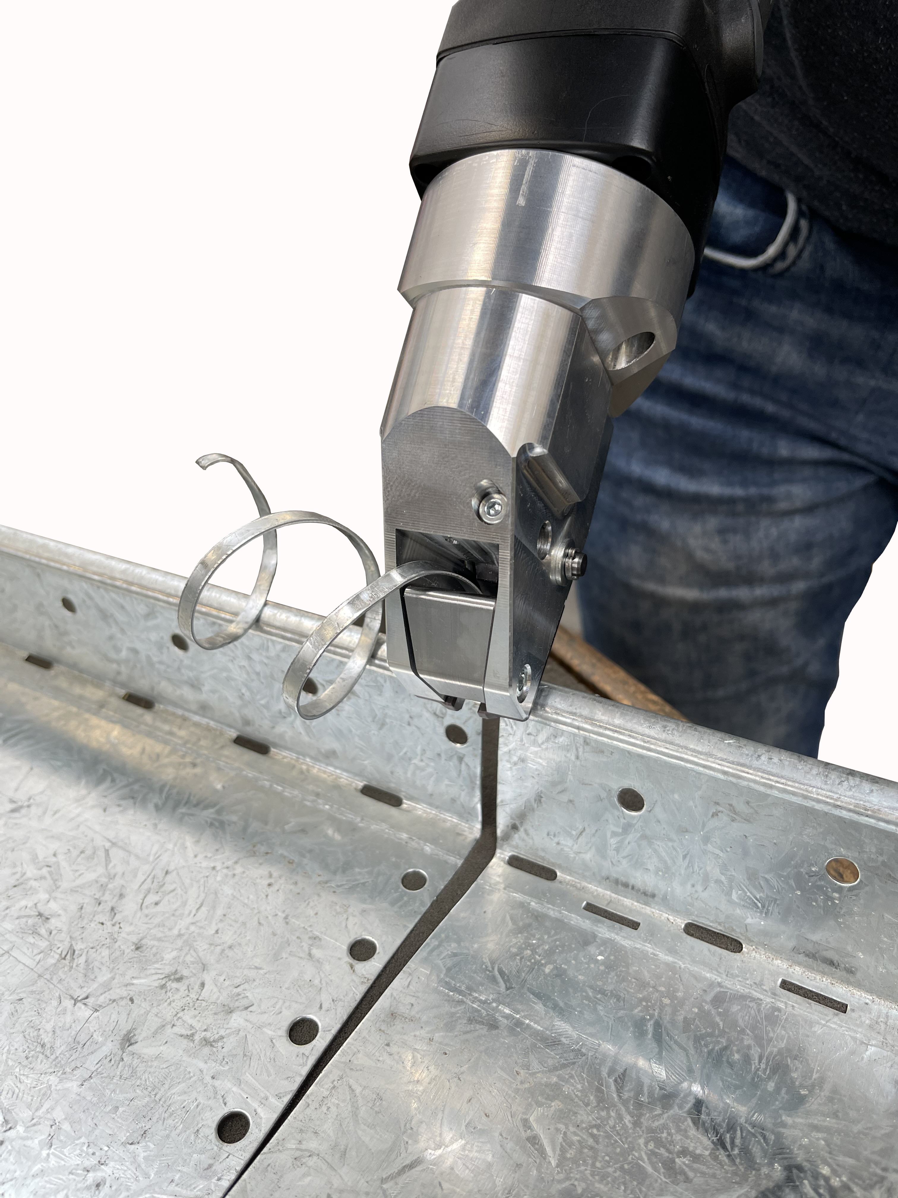 Universal Electric Drill Shear Plate Cutter Attachment Metal Sheet