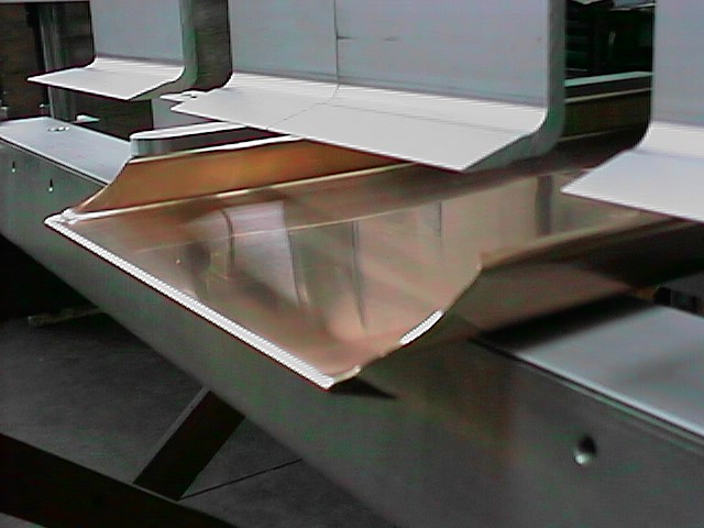 example for bending metal, for ex. drip edge